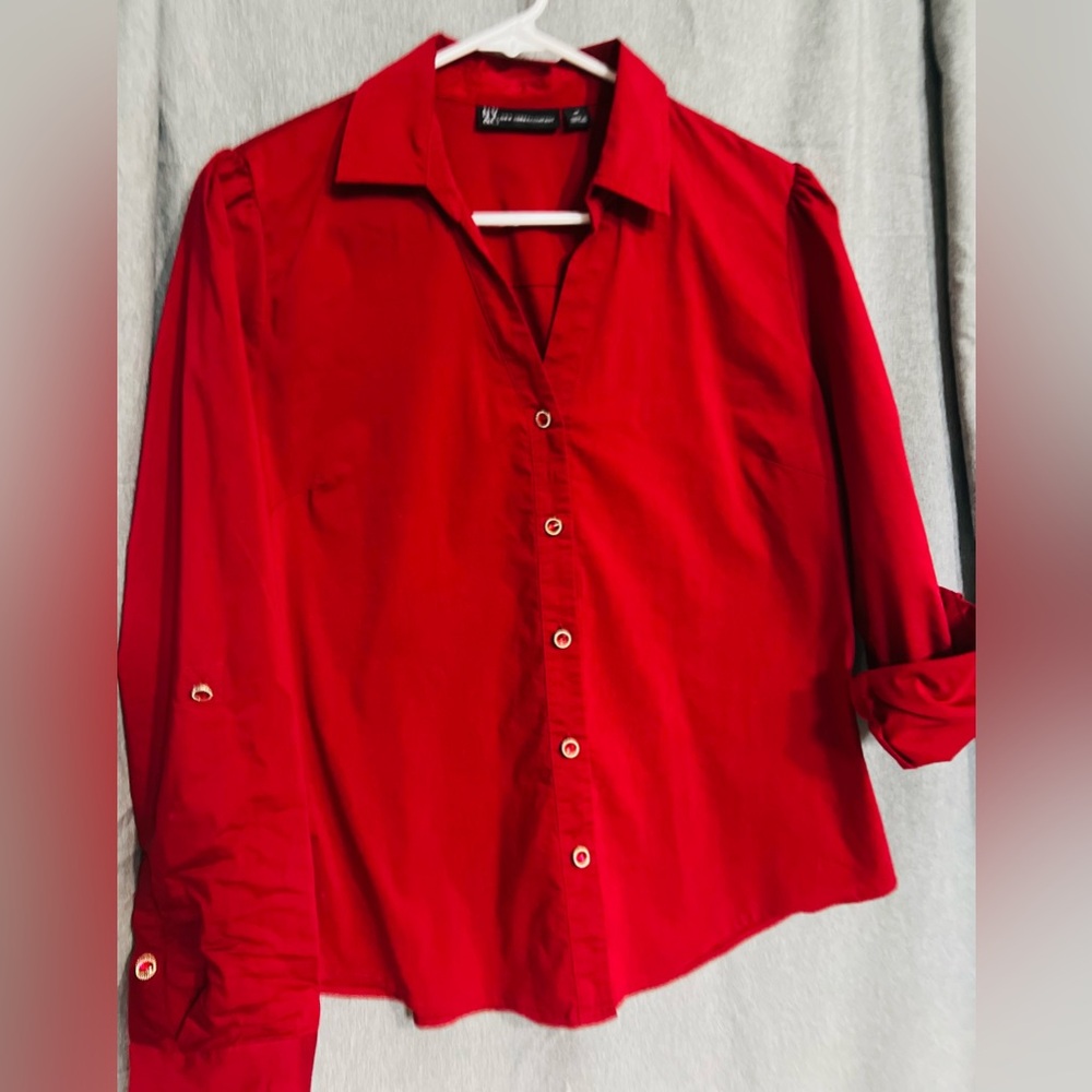 NY & C Women’s M long sleeve blouse
